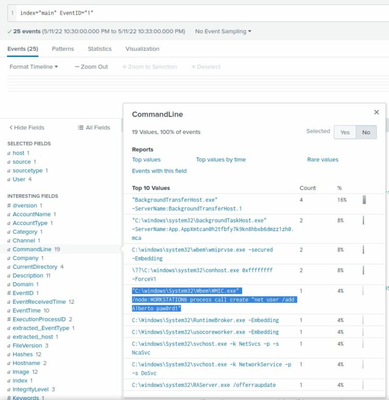 Backdoor Command Screenshot